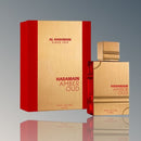 Al Haramain Amber Oud Ruby Eau de Parfum red bottle