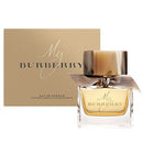 My Burberry Eau de Parfum bottle with knotted lace